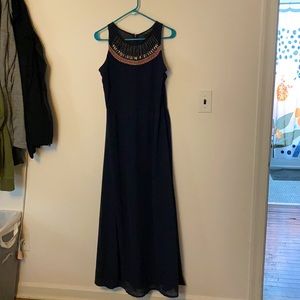 Forever 21 plus size beaded neckline maxi